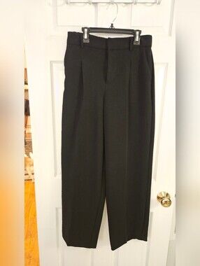 a new day Black High-Waist Dress Trousers